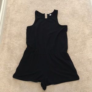 Old navy XL black romper